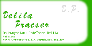 delila pracser business card